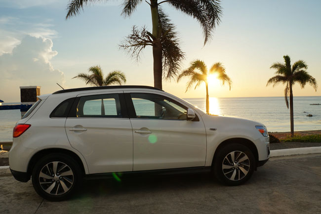 Mitsubishi ASX La Union drive Mitsubishi ASX La Union drive