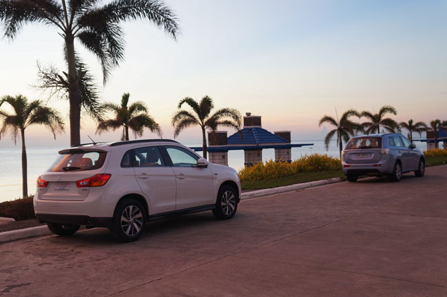 Mitsubishi ASX La Union drive Mitsubishi ASX La Union drive