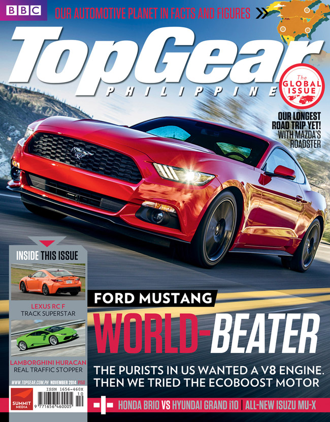 Top Gear Philippines' November 2014 issue