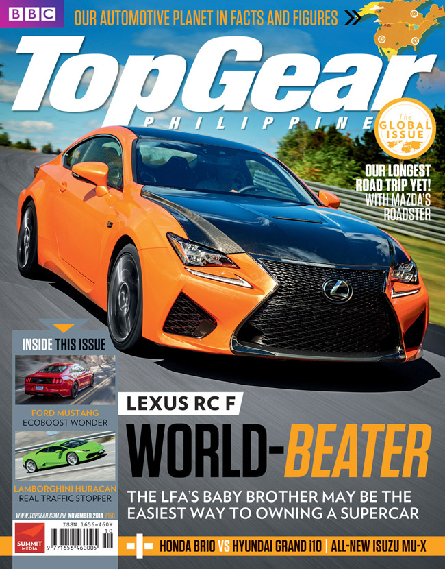 Top Gear Philippines' November 2014 issue