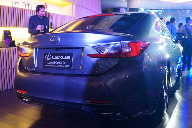 Lexus RC launch