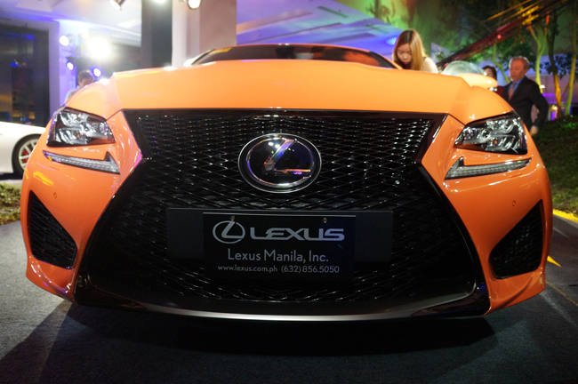 Lexus RC launch