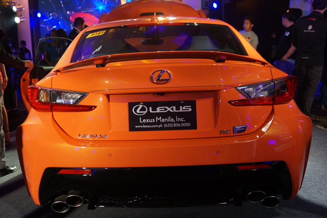 Lexus RC launch
