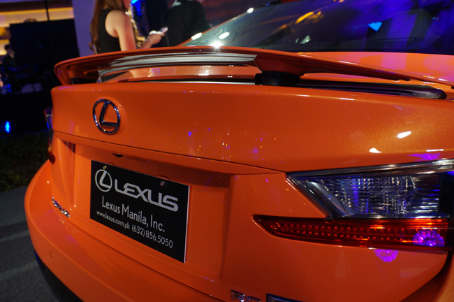 Lexus RC launch