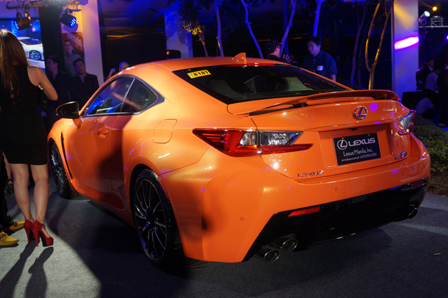Lexus RC launch