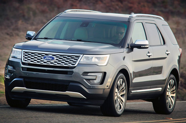 Redesigned Ford Explorer