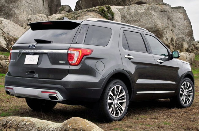 Redesigned Ford Explorer