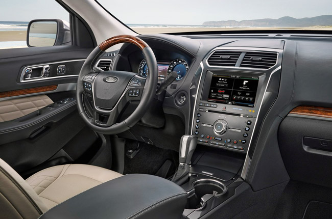 Redesigned Ford Explorer