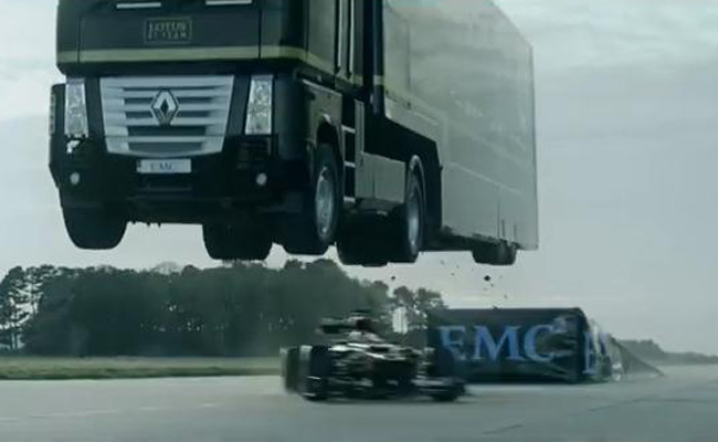 TopGear.com.ph Philippine Car News - Lotus F1 Team sets Guinness World Record for longest truck jump
