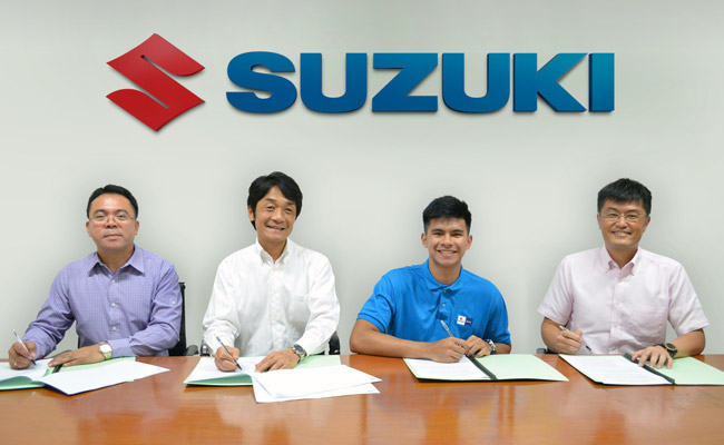 Kiefer Ravena signs with Suzuki Philippines