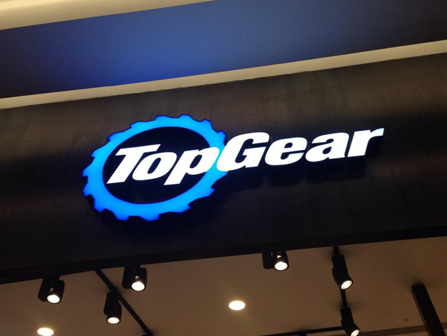 Top Gear store in South Korea