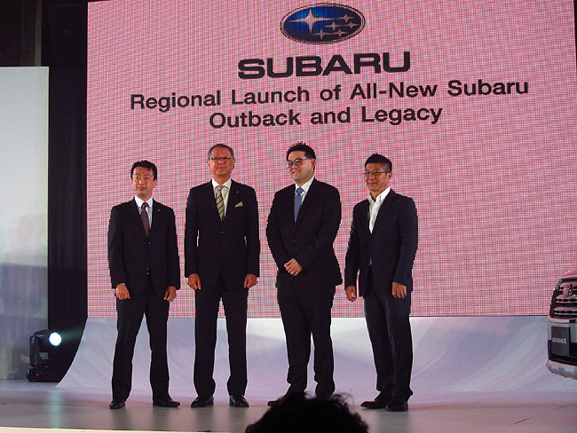 All-new Subaru Legacy and Outback launched in Thailand All-new Subaru Legacy and Outback launched in Thailand