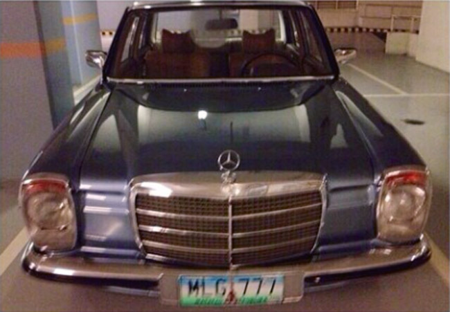 Marian Rivera-Dingdong Dantes bridal car