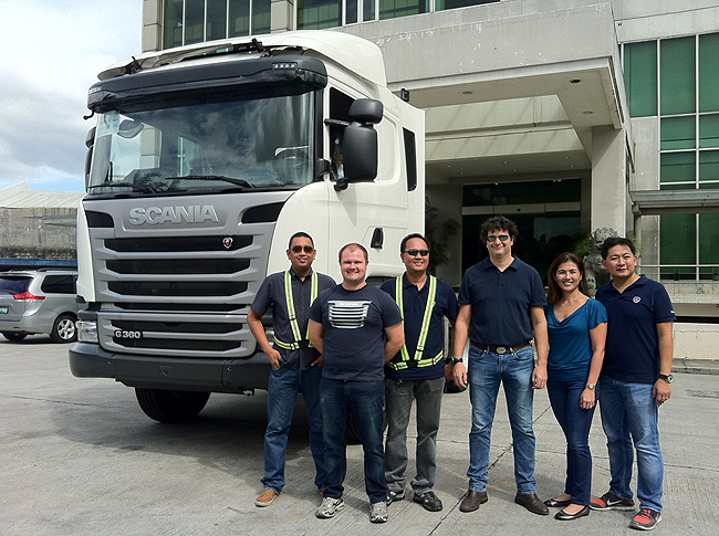 TopGear.com.ph Philippine Car News - First locally-assembled Scania truck rolls off production line