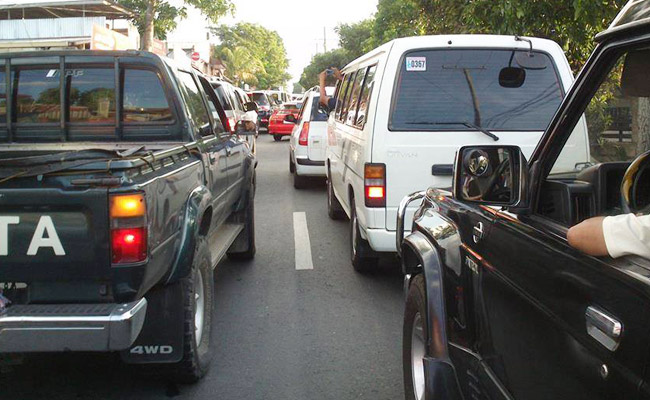 Traffic in Manila, Philippines