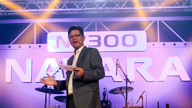 Nissan Philippines' sales target for its all-new Navara pickup truck