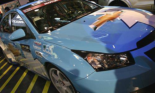 TopGear.com.ph Car News Philippines - Chevrolet Cruze PhTC at the 2010 Manila International Auto Show