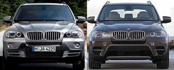 TopGear.com.ph Car News BMW X5 current vs 2011 front