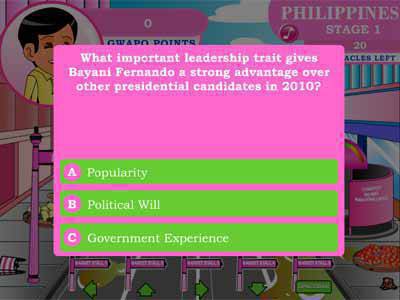 MMDA Be The Chairman Game