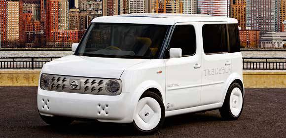 Nissan Electric Vehicle Concept Car