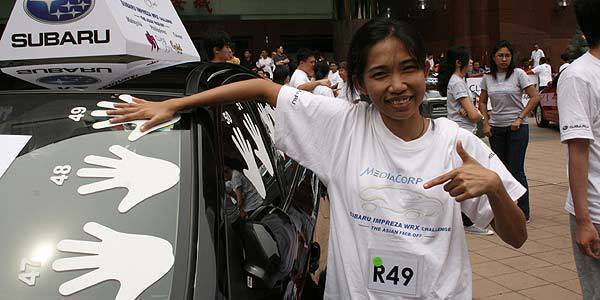 Apple Joy Lee Balibado Subaru Impreza Challenge Top Gear Philippines AUTO NEWS