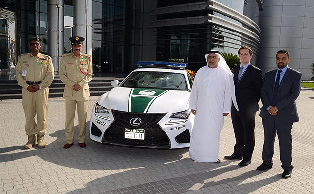 TopGear.com.ph Philippine Car News - Dubai Police add Lexus RC F to its fleet