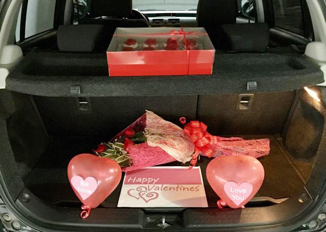 Cars and Valentine's Day