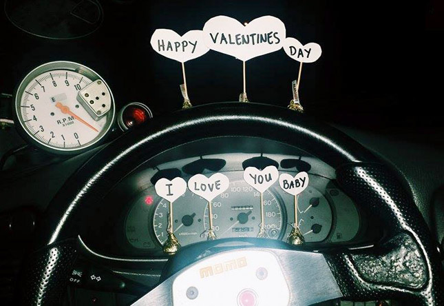 Cars and Valentine's Day