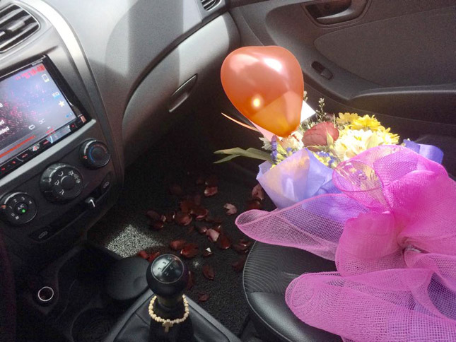 Cars and Valentine's Day