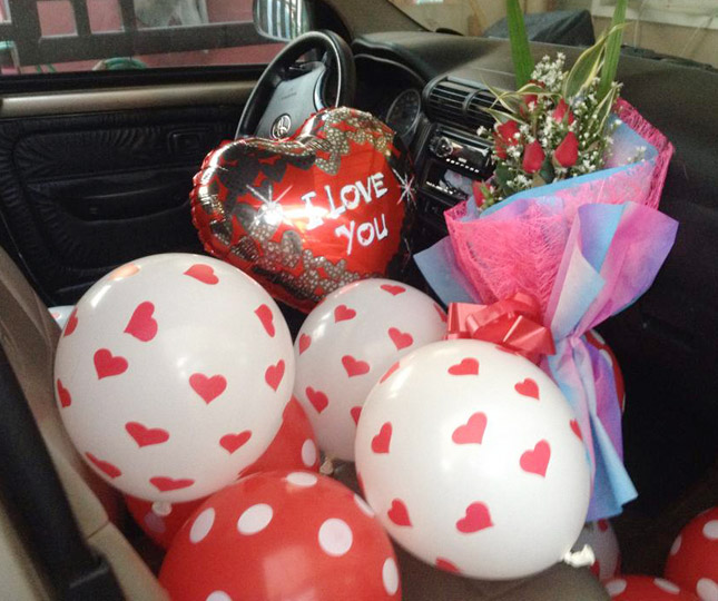 Cars and Valentine's Day