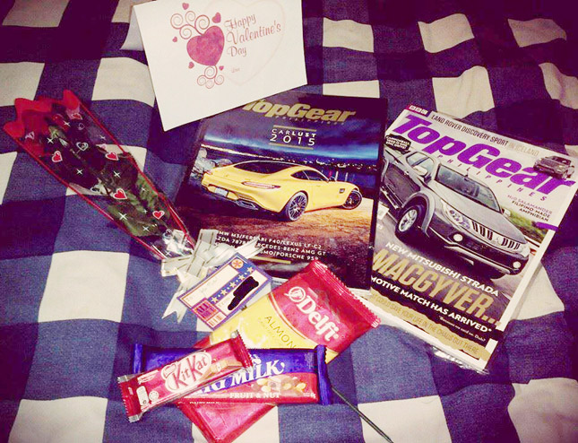 Cars and Valentine's Day