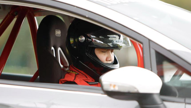 Kathy Villar takes up drifting