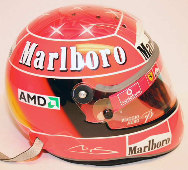 Michael Schumacher Formula 1 helmet