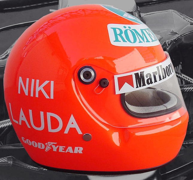 Niki Lauda Formula 1 helmet