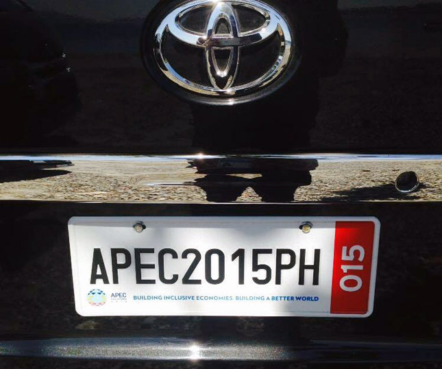 Toyota supports 2015 APEC.
