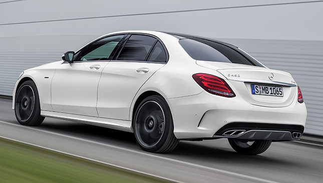 The Mercedes-Benz C450 AMG 4MATIC unveiled