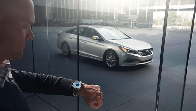Hyundai Blue Link smartwatch app