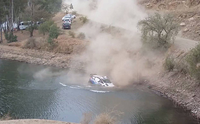 TopGear.com.ph Philippine Car News - Video: Watch a Ford WRC rally car roll into a lake