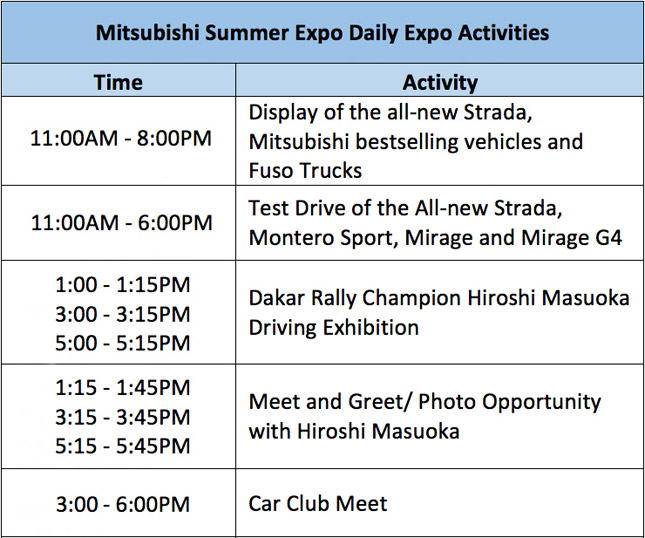 Mitsubishi Summer Expo