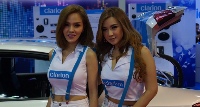 36th Bangkok Motor Show girls