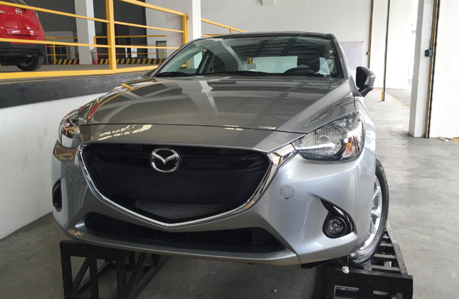 Mazda 2 sedan in the Philippines