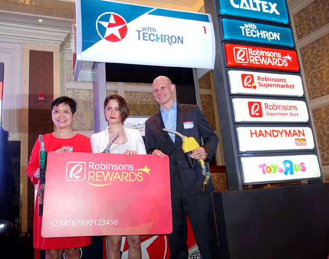 Caltex and Robinsons rewards card