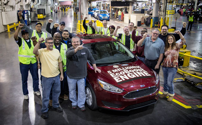 Ford celebrates 5 millionth EcoBoost engine Ford celebrates 5 millionth EcoBoost engine