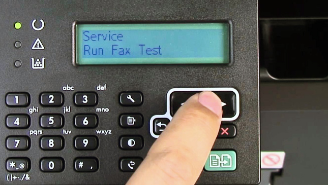 In-car fax machine