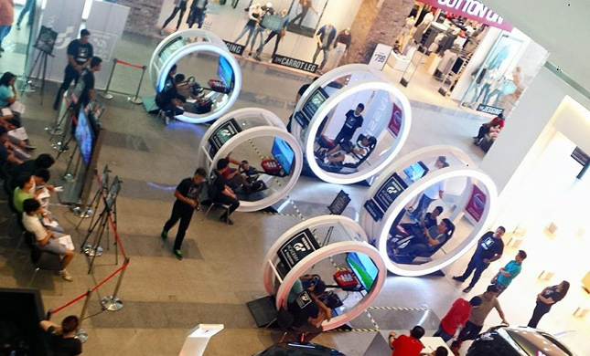 Nissan GT Academy qualifying in the Philippines