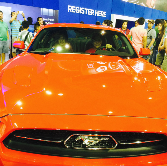 Ford Mustang party photo contest