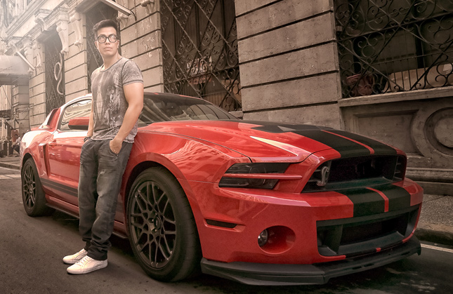 Ford Mustang party photo contest