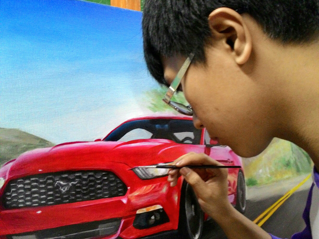 Ford Mustang party photo contest