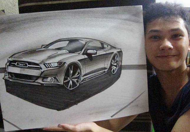 Ford Mustang party photo contest