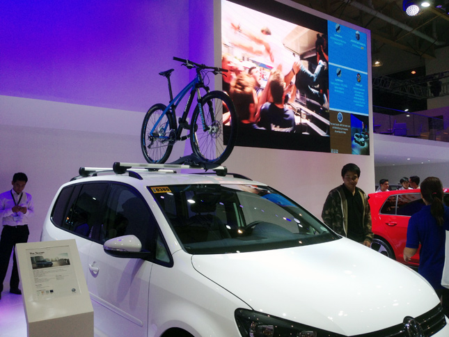 Volkswagen booth at MIAS 2015